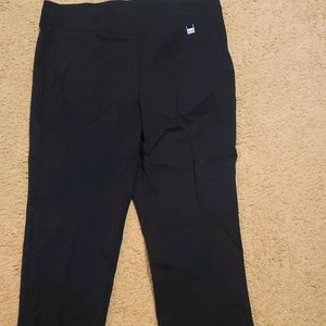 Black slacks